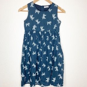 Honey Fly | Hawaiian Palm Tree Girls Dress 12Y